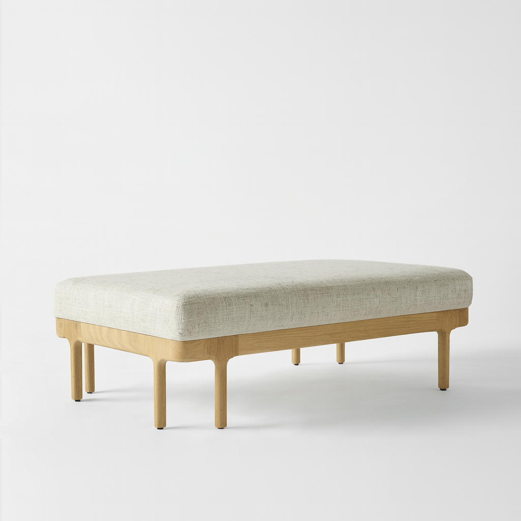 fringe ottoman // parallel