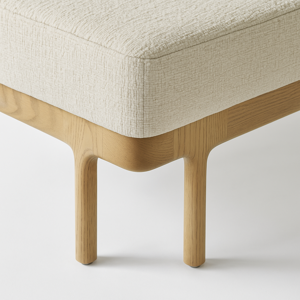 fringe ottoman // parallel