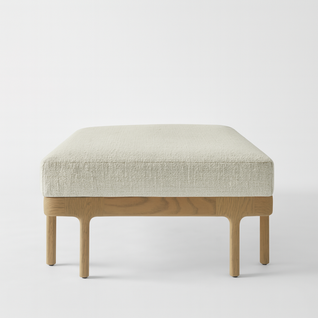 fringe ottoman // parallel